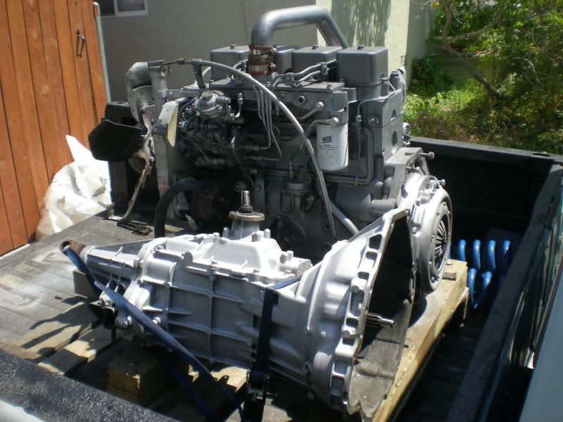 Nissan hardbody diesel swap #8