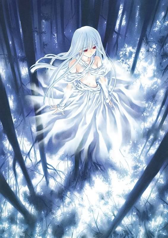 Ice Wind Anime Girl