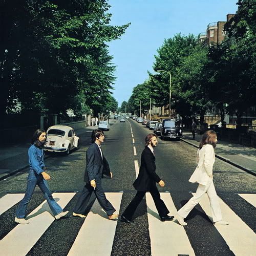 Abbey Road album cover.