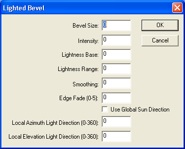 Lighted Bevel filter