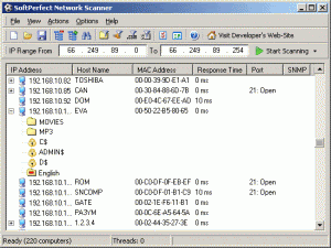 SoftPerfect Network Scanner 3.6