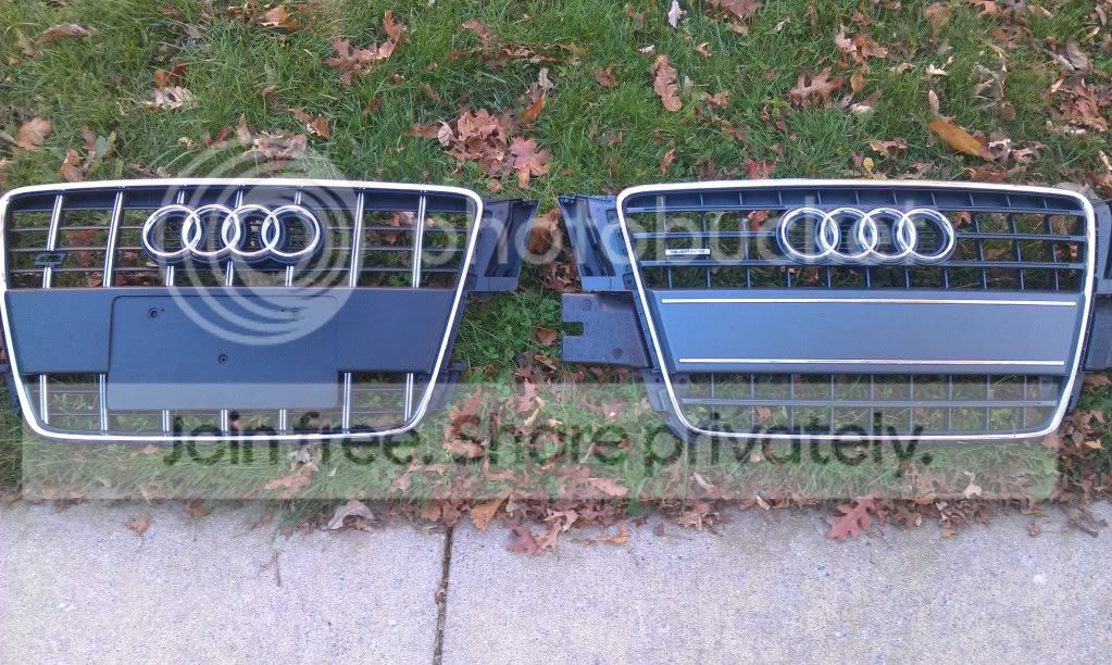 A custom S5 grill on my A5