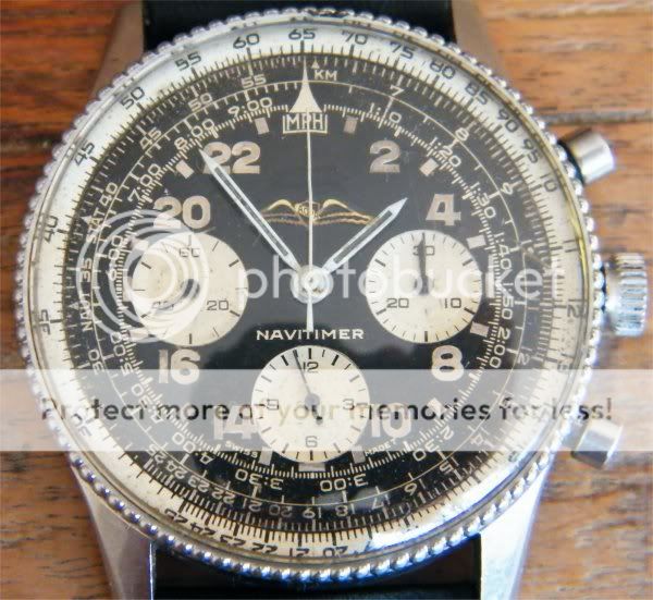 Vintage 1963 Breitling AOPA Cosmonaute ricebeads bezel