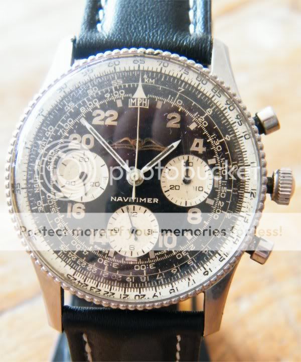 Vintage 1963 Breitling AOPA Cosmonaute ricebeads bezel