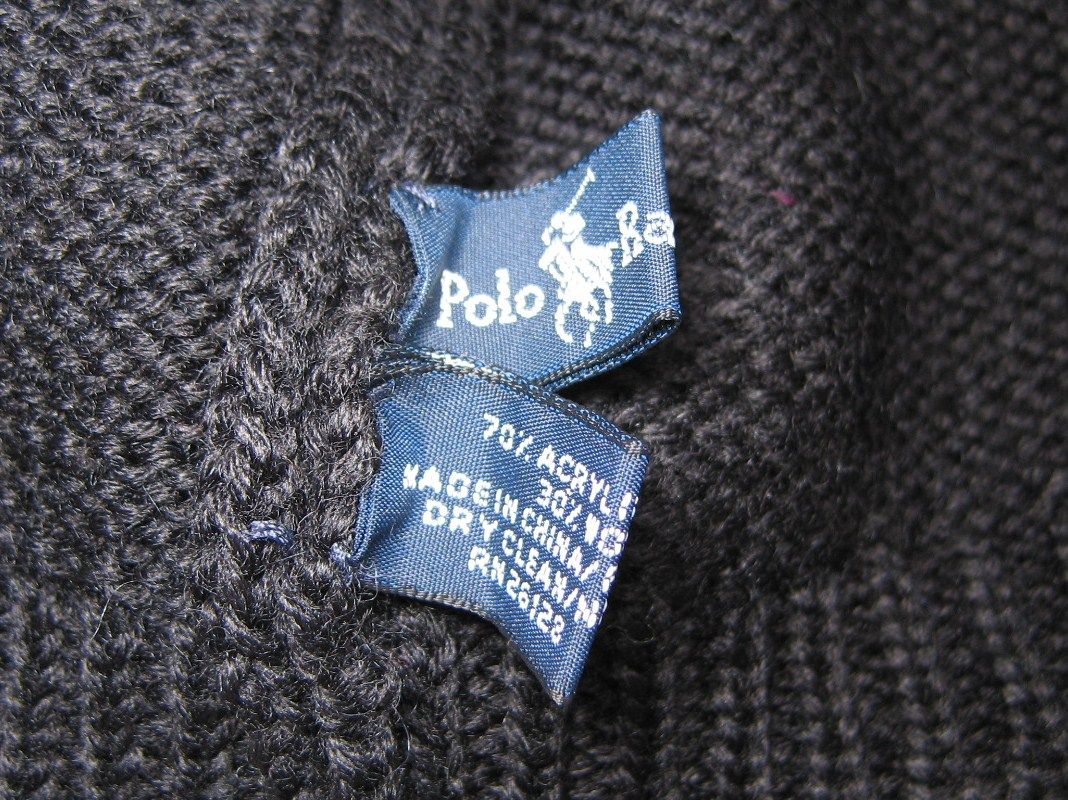 Ralph Lauren™ Hommes Bonnet Olive Foncé Pony Neuve  